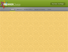 Tablet Screenshot of premierchoiceamc.com